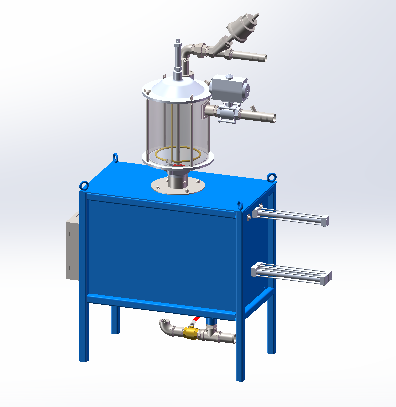 發(fā)泡顆粒密度自動(dòng)檢測(cè)單元
